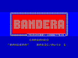 ZX GameBase Bandera MicroHobby 1985