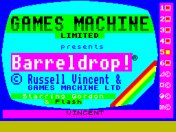 ZX GameBase Barreldrop Games_Machine 1983