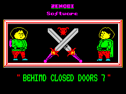 ZX GameBase Behind_Closed_Doors_7:_Happiness_is_a_Warm_Pussy Zenobi_Software 2018
