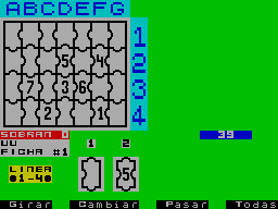 ZX GameBase Bingsete Cibercomp 1984