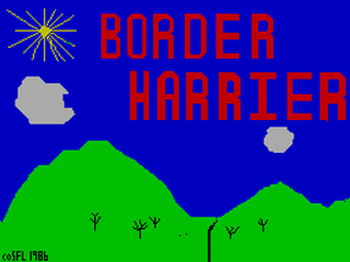 ZX GameBase Border_Harrier Sole_Solution_Software 1986