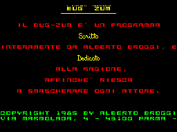 ZX GameBase Bug_Zum Load_'n'_Run_[ITA] 1985
