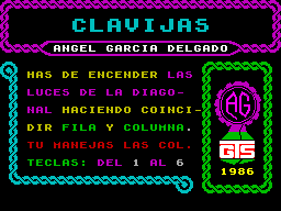 ZX GameBase Clavijas Grupo_de_Trabajo_Software 1985