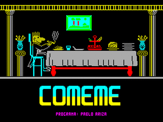 ZX GameBase Cómeme MicroHobby 1986