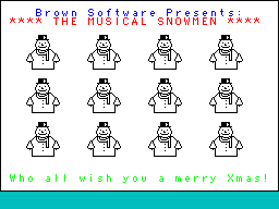 ZX GameBase Snow CSSCGC 1999