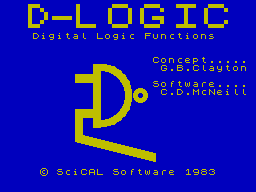 ZX GameBase D-Logic SciCAL_Software 1983