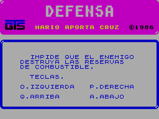 ZX GameBase Defensa Grupo_de_Trabajo_Software 1986