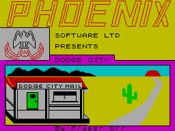 ZX GameBase Dodge_City Phoenix_Software 1983