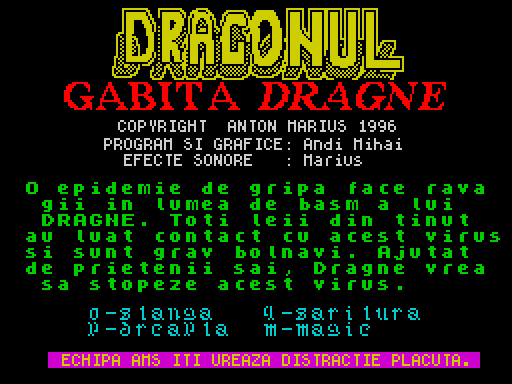 ZX GameBase Dragonul_Gabita_Dragne AMS_Soft 1996