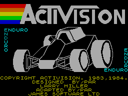 ZX GameBase Enduro Activision 1984