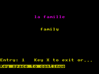 ZX GameBase French_Mistress,_The:_Level_A Kosmos_Software 1984