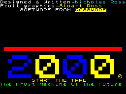 ZX GameBase Fruit_2000 Rossware 1985