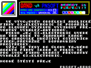 ZX GameBase GANG PNSoft 1992