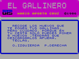 ZX GameBase Gallinero,_El Grupo_de_Trabajo_Software 1985