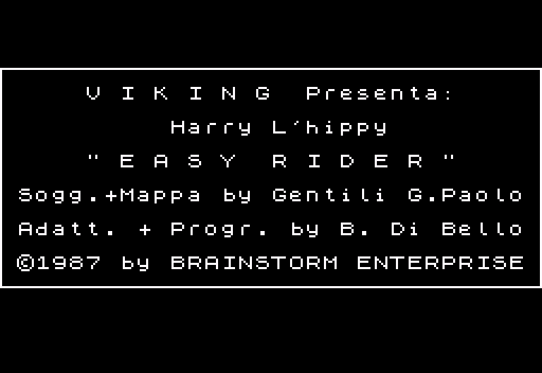 ZX GameBase Harry_L'Hippy:_Easy_Rider Viking 1987