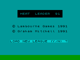 ZX GameBase Heat_Leader_'91 Lambourne_Games 1992