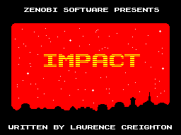 ZX GameBase Impact Zenobi_Software 1992