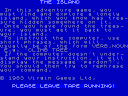 ZX GameBase Island,_The Virgin_Games 1983