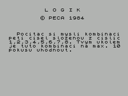 ZX GameBase Logik Peca 1984