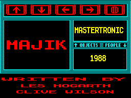 ZX GameBase Majik Mastertronic 1988