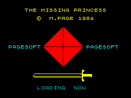 ZX GameBase Missing_Princess,_The Pagesoft 1984