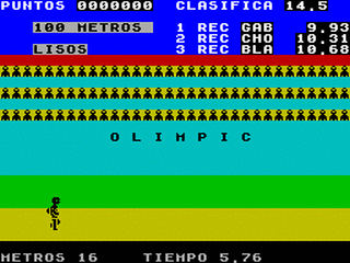 ZX GameBase Olimpic MicroHobby 1986