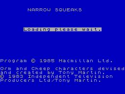 ZX GameBase Orm_and_Cheep:_Narrow_Squeaks Macmillan_Software 1985