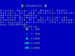 ZX GameBase Phoenix Robert_Spahl 1983