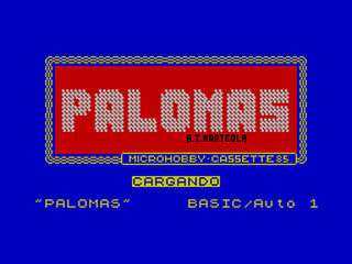 ZX GameBase Palomas MicroHobby 1985