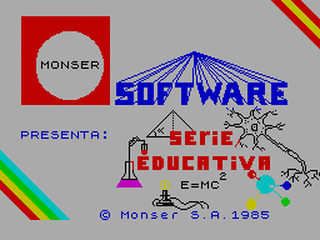 ZX GameBase Partición Monser 1985