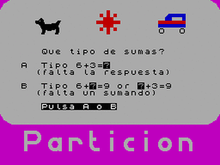 ZX GameBase Partición Monser 1985