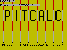ZX GameBase Pitcalc Maldon_Archaeological_Group 1983