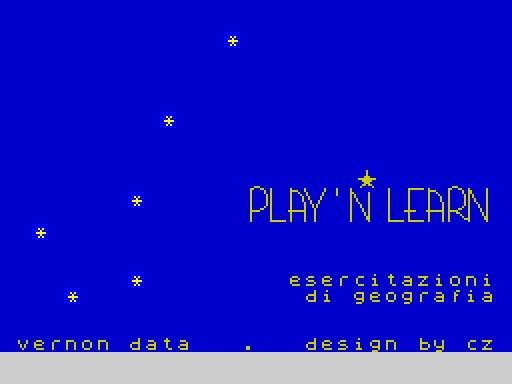 ZX GameBase Play'n_Learn:_Europa_Settentrionale Load_'n'_Run_[ITA] 1985