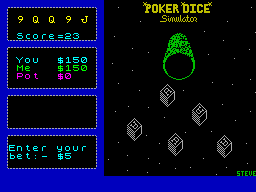 ZX GameBase Poker_Dice_Simulator Frozen_Ice 1989