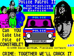 ZX GameBase Police_Patrol_II_(128K) Flexibase_Software 1990