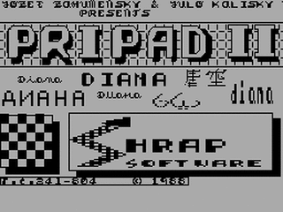 ZX GameBase Pripad_II Shrap_Software 1988