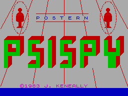 ZX GameBase PsiSpy Postern 1983