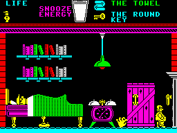 ZX GameBase Pyjamarama Mikro-Gen 1984