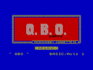 ZX GameBase Q.B.O. MicroHobby 1985