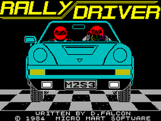 ZX GameBase Rally_Driver Micro-Mart_Software 1984