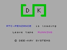 ZX GameBase RTC_Penzance Dee-Kay_Systems 1986