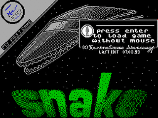 ZX GameBase Snake_(TRD) X-Project_Assotiation 1999