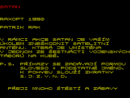ZX GameBase Satan Raxoft 1990