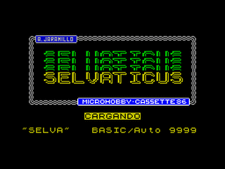 ZX GameBase Selvaticus MicroHobby 1986