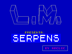 ZX GameBase Serpens Linguaggio_Macchina 1985