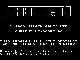 ZX GameBase Spectron Virgin_Games 1983