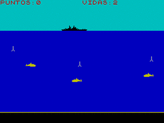 ZX GameBase Submarinos,_Los MicroHobby 1985