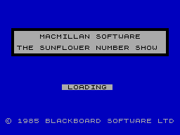 ZX GameBase Sunflower_Number_Show,_The Macmillan_Software 1985