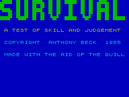 ZX GameBase Survival Central_Solutions 1985