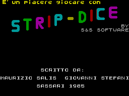 ZX GameBase Strip-Dice S&S_Software 1985